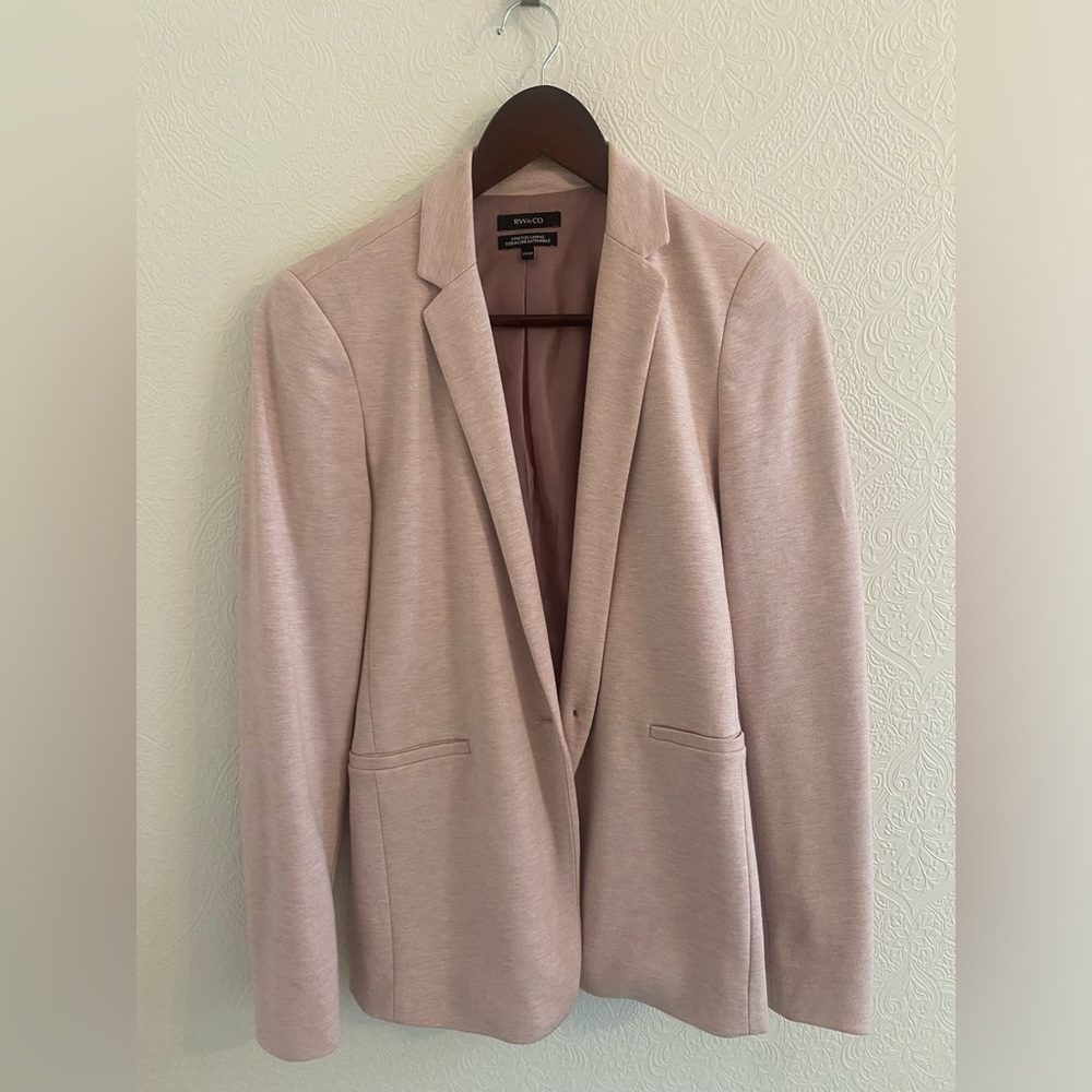 RW&Co Oversized Blazer - Pink - Sz XS